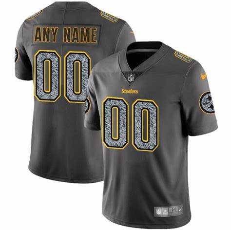 Customized Men's Nike Steelers Gray Static Vapor Untouchable Limited Jersey,We sell and wholesale Customized Men's Nike Steelers Gray Static Vapor Untouchable Limited Jersey on line form chian!